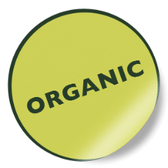 Organic sticker