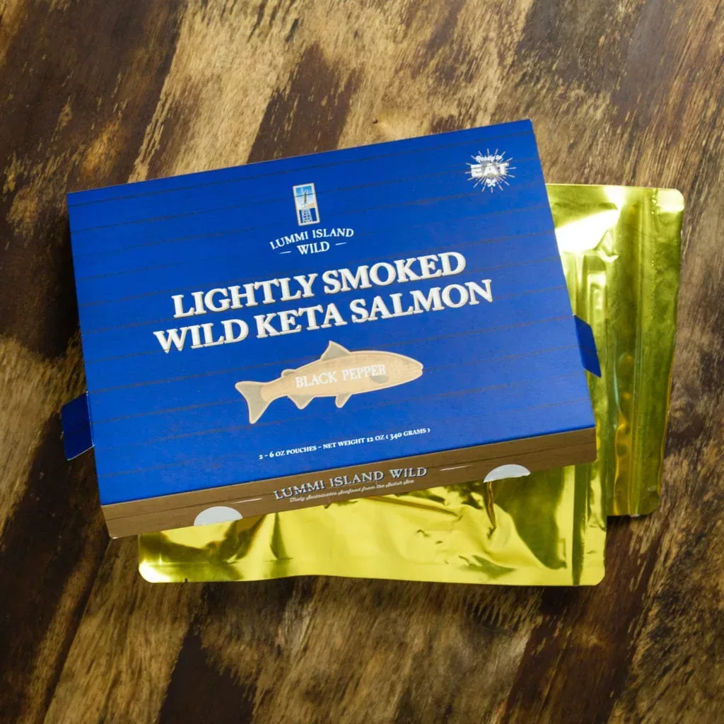 Lummi Island Wild smoked salmon gift boxes and more!