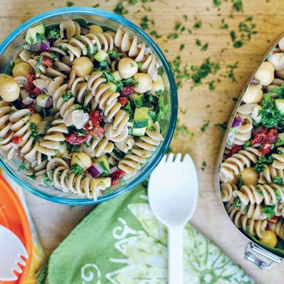 Tuscan Bean & Pasta Salad
