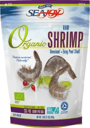 seajoy organic raw frozen shrimp