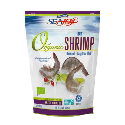 seajoy organic raw frozen shrimp