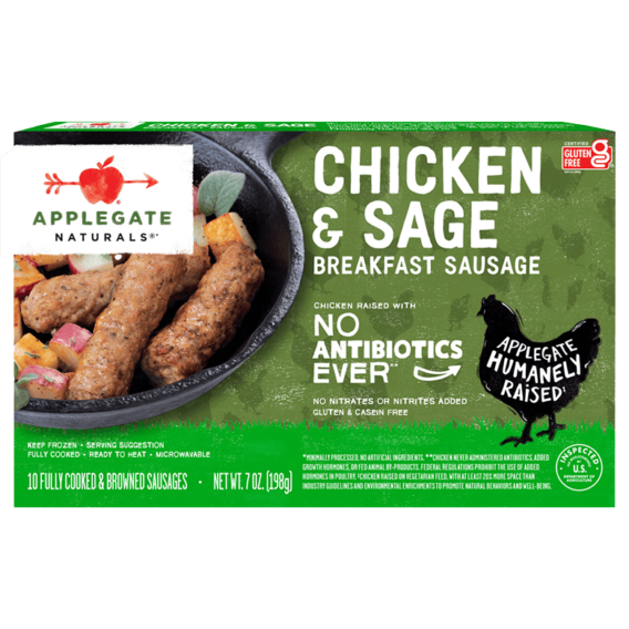 applegate chicken and sage breakfast sausages
