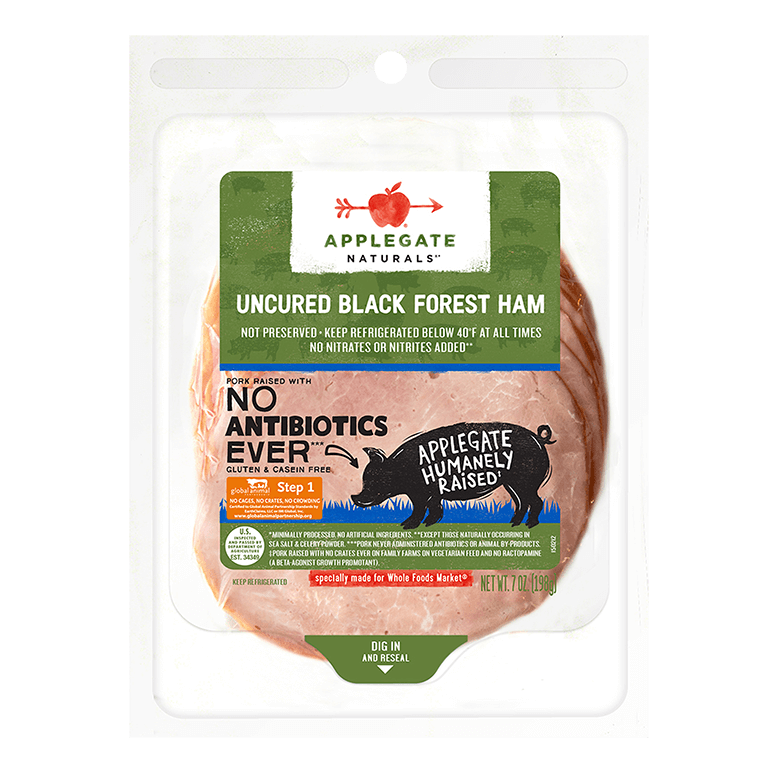 applegate naturals uncured black forest ham