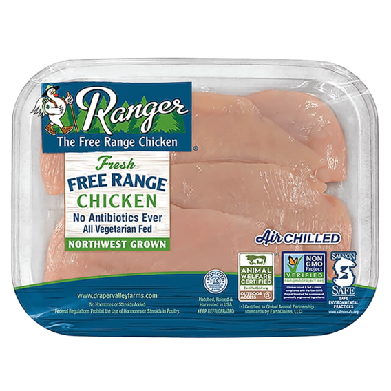 ranger boneless skinless chicken breast