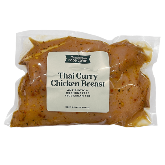 housemade thai chicken curry breast
