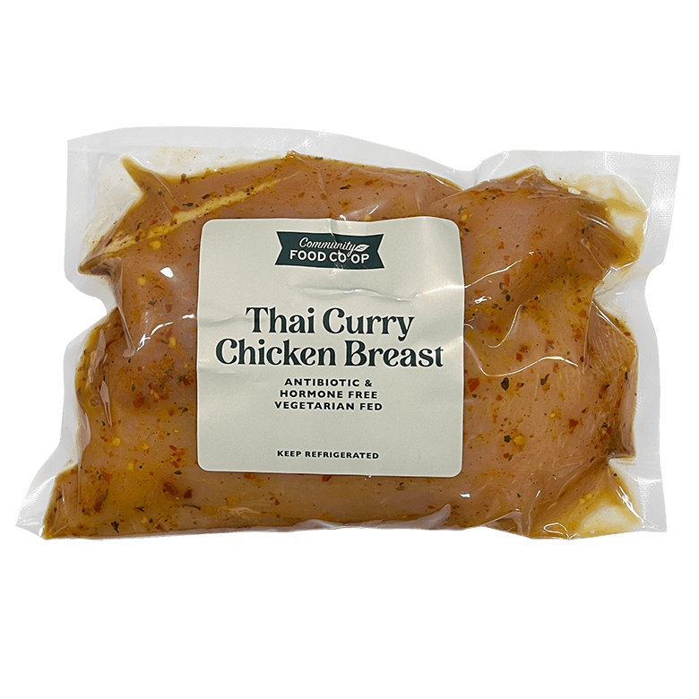 housemade thai chicken curry breast