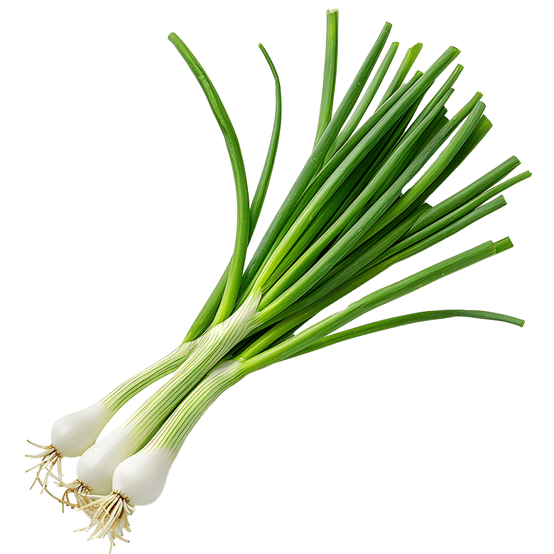 organic green onions