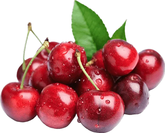 red cherries