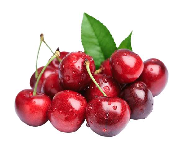 red cherries