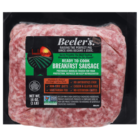 Beeler's Breakfast Sausage