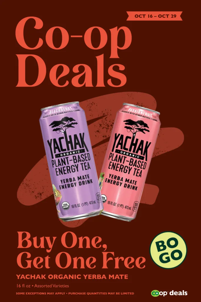 Yachak Organic Yerba Mate, Buy One, Get One Free (16 fl oz • Assorted Varieties)