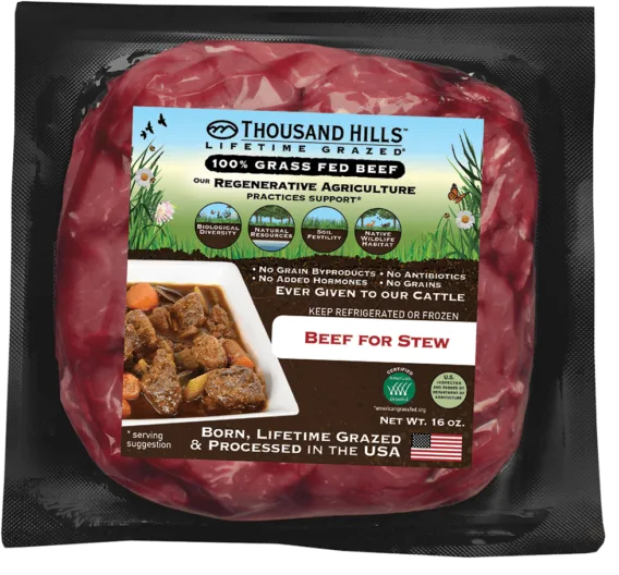 Thousand Hills Beef Stew Meat