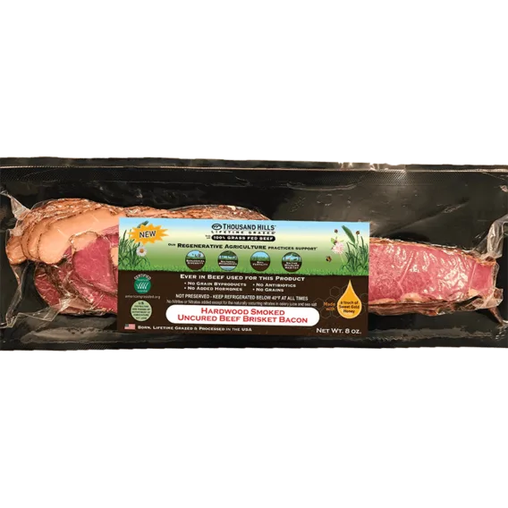 Thousand Hills Grass Fed Beef Bacon