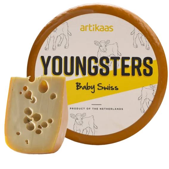 artikaas youngsters baby swiss cheese