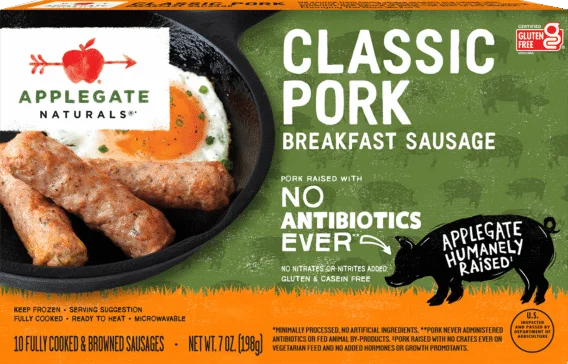 Applegate Farms Classic Pork Breakfast Sausage