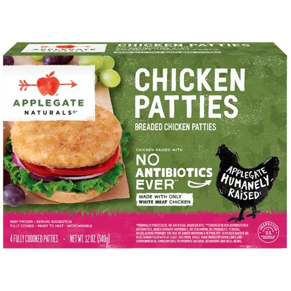 applegate naturals chicken patties