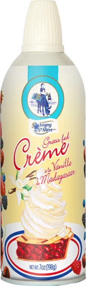 Isigny Ste Mere Crème A La Vanille De Madagascar (Vanilla Whipped Cream)