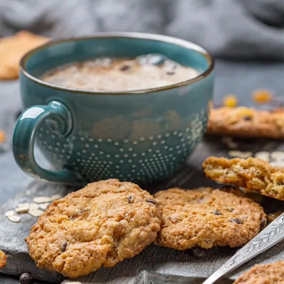 coffee and cookies