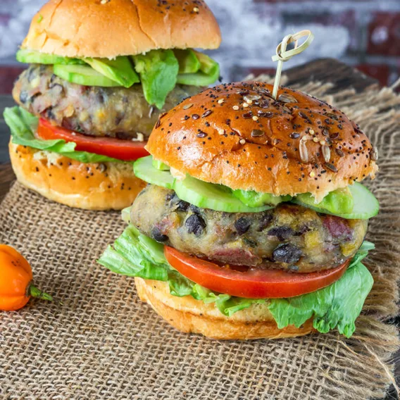 veggie burger