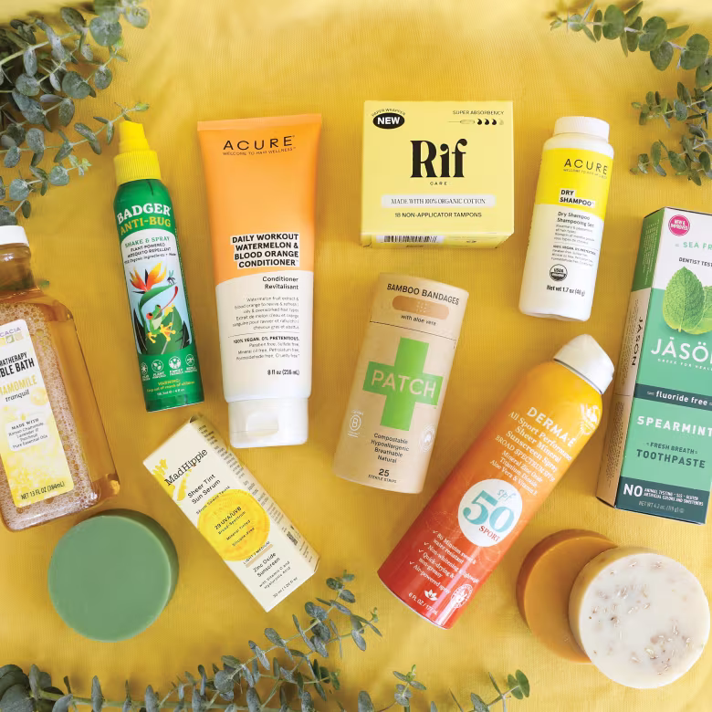 Community Food Coop Spring Body Care sale products